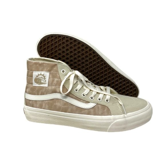 VANS Sk8-Hi 38 Decon Shoe Sand Canvas Men's Size Sneakers Skate VN0A4BX62ZA - Picture 6 of 9